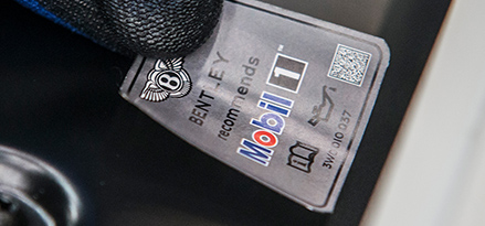 bentley label