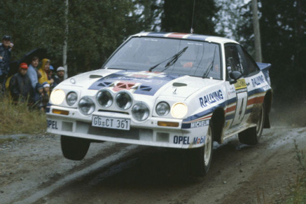 Ari Vatanen au Rallye des 1000 Lacs en 1983